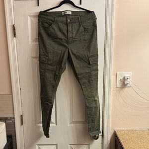 Old Navy Women's Skinny Jeans - Olive Green